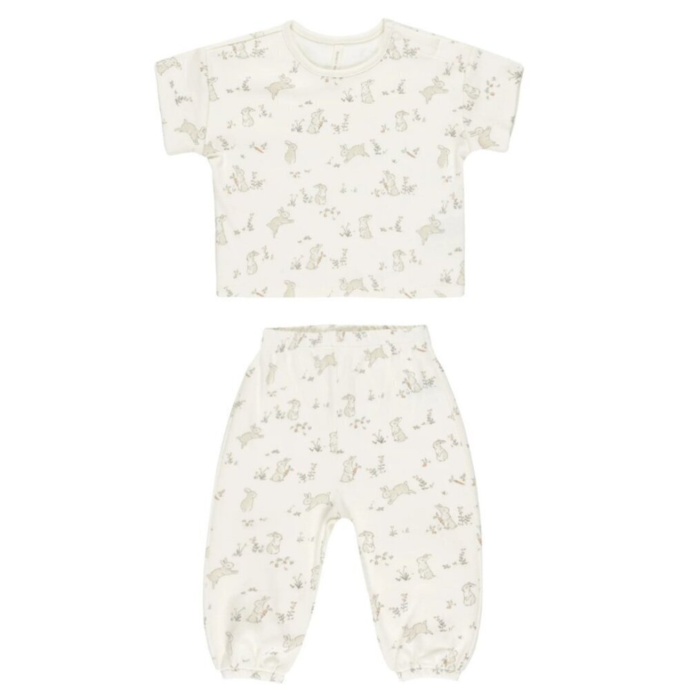 NWT - Quincy Mae Bunnies ORGANIC Set​​​